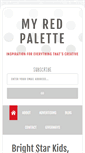 Mobile Screenshot of myredpalette.com